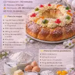 Rosca de Pascua casera