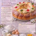 Rosca de Pascua casera
