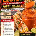 Salsa para elote estilo callejero