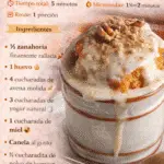 Mini Pastel de Zanahoria en Taza (Listo en 2 Minutos)