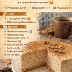 Cheesecake de nuez sabor café