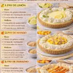 Pays caseros sin horno… cremosos, fáciles y perfectos para vender