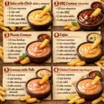 6 salsas irresistibles para tus papas