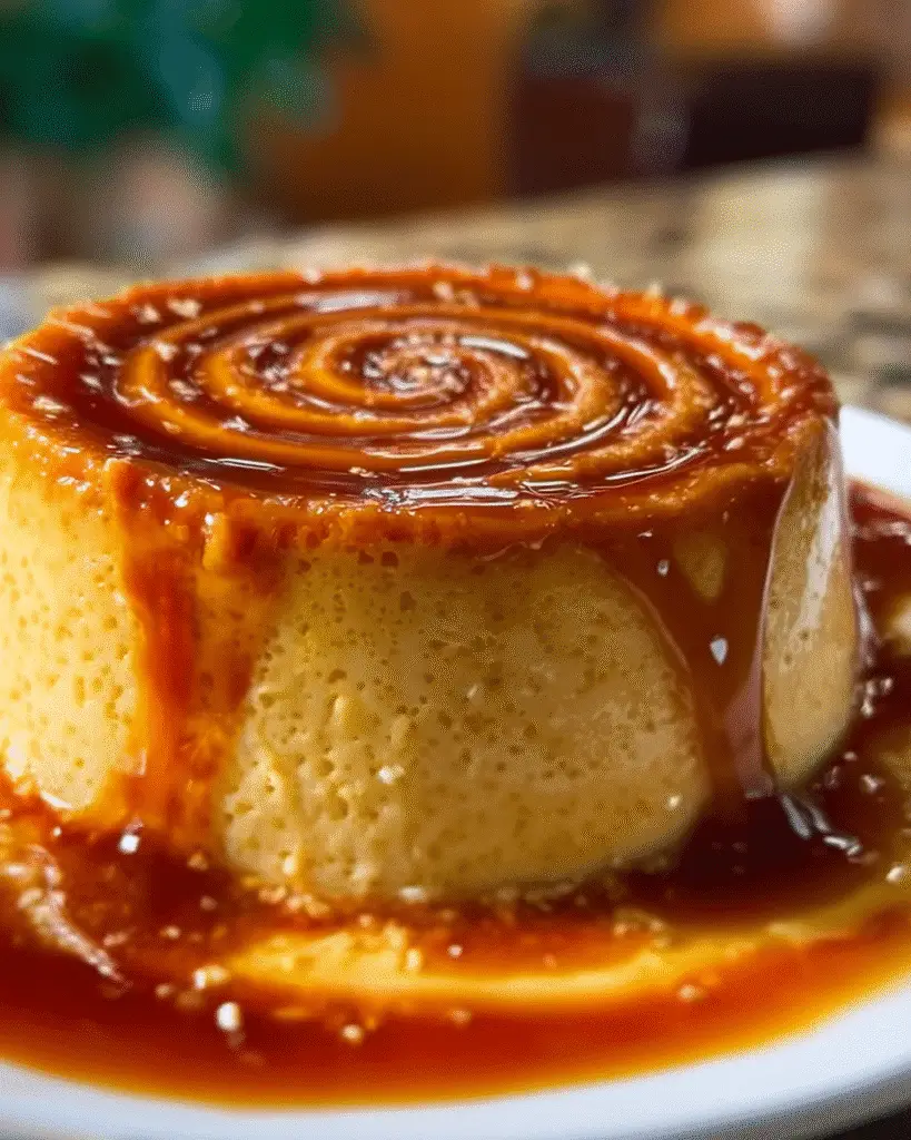 Flan de Elote Suave Suave