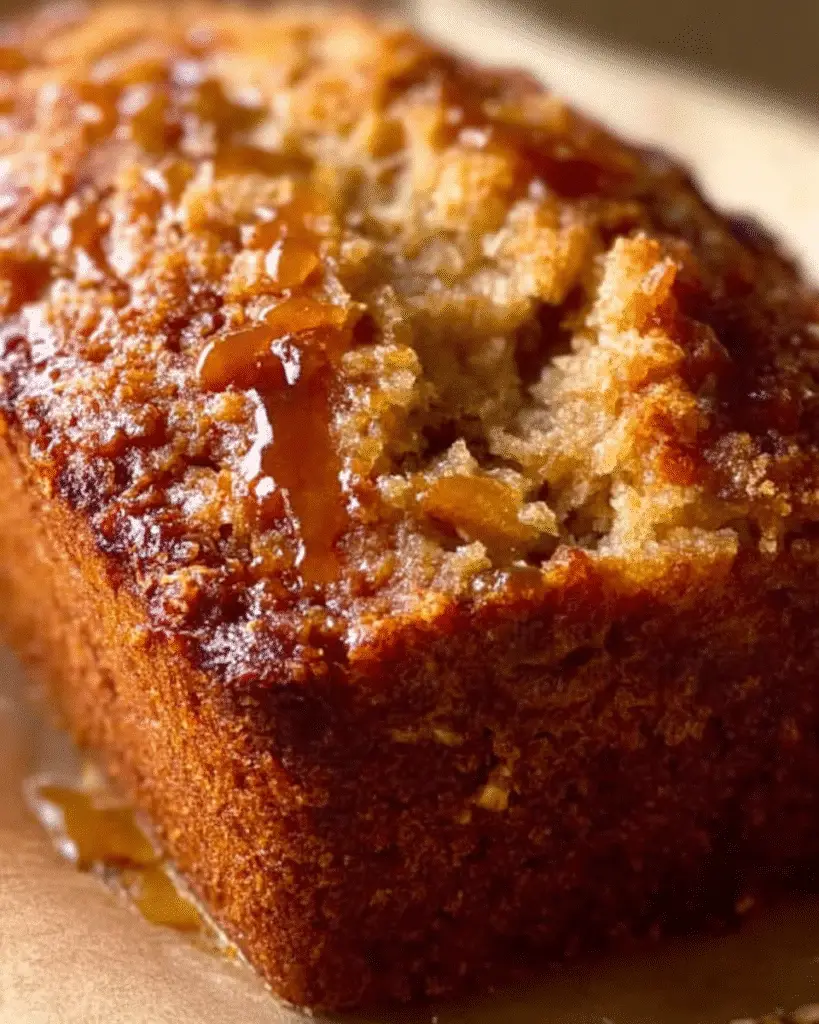 Budín saludable de manzana sin harina