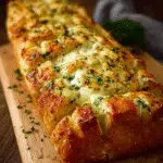 Pan de Ajo y Queso Saludable