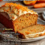 Pastel Fit de Zanahoria y Naranja