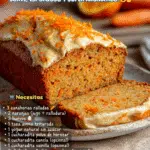 Pastel Fit de Zanahoria y Naranja