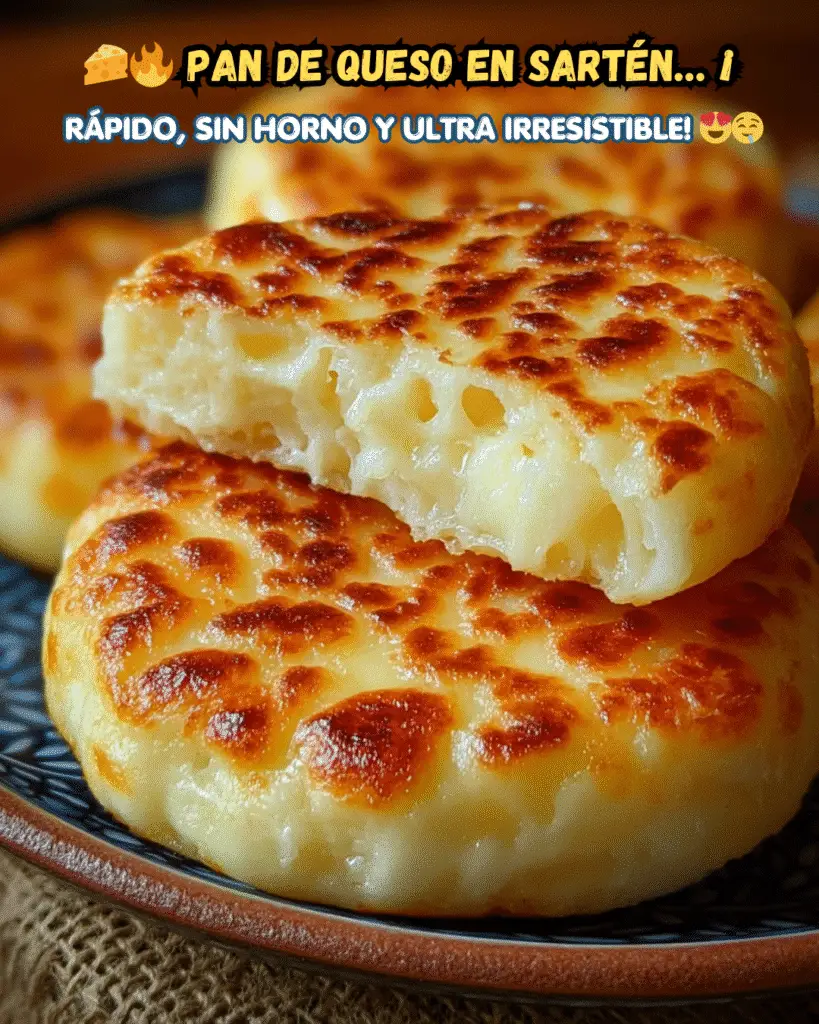 Pan de Queso en Sartén