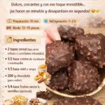 Cuadraditos de chocolate crujiente