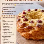 Rosca de Pascua gigante… ¡la más esponjosa y perfecta!