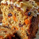 Pastel de Avena Manzana y Zanahoria