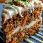 Torta de avena y zanahoria