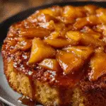 Pastel de Manzana y Avena en Sartén