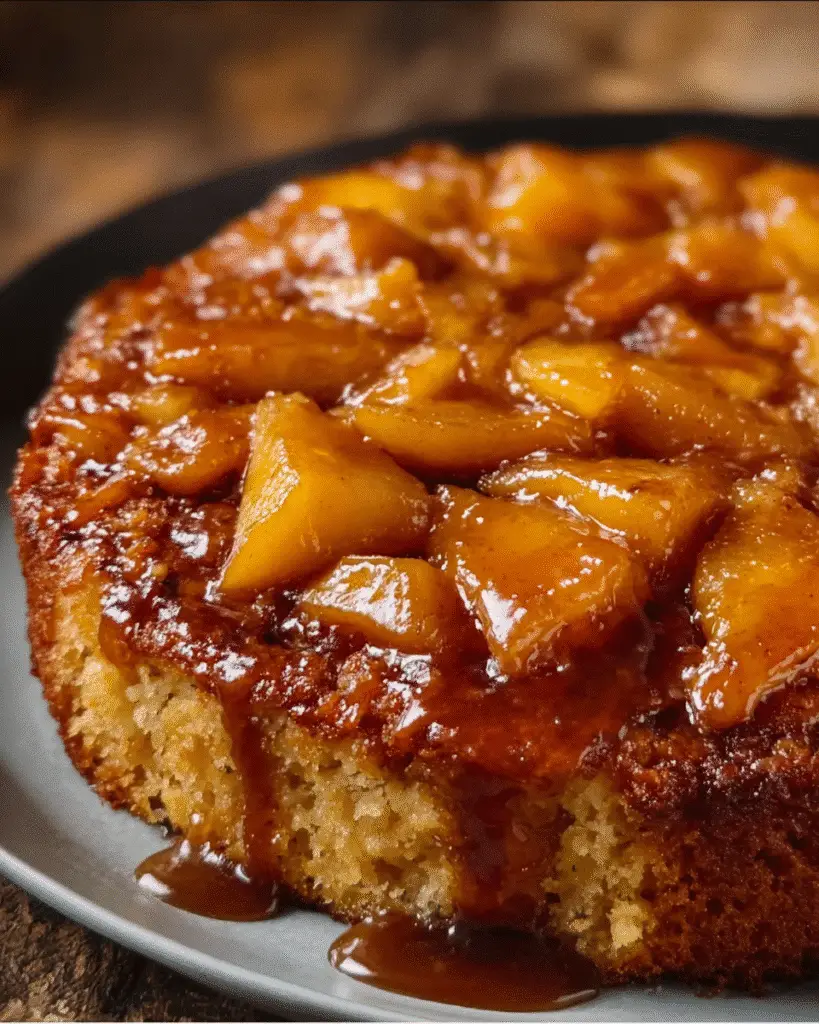 Pastel de Manzana y Avena en Sartén