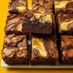 Brownies de elote con toque cremoso