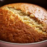 Bizcocho de Plátano Avena en Sartén